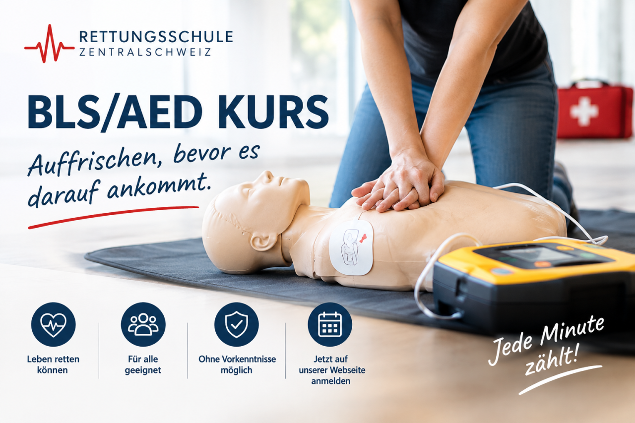 BLS/AED Kurs anmelden